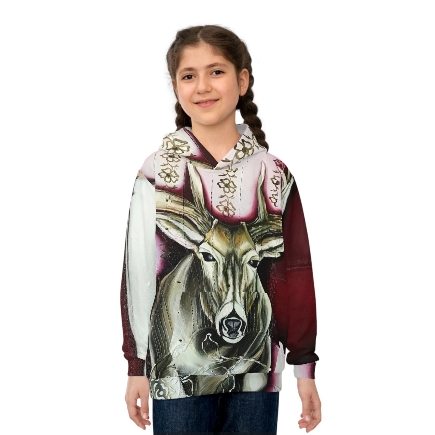 Darling Deer Hoodie Little Girl