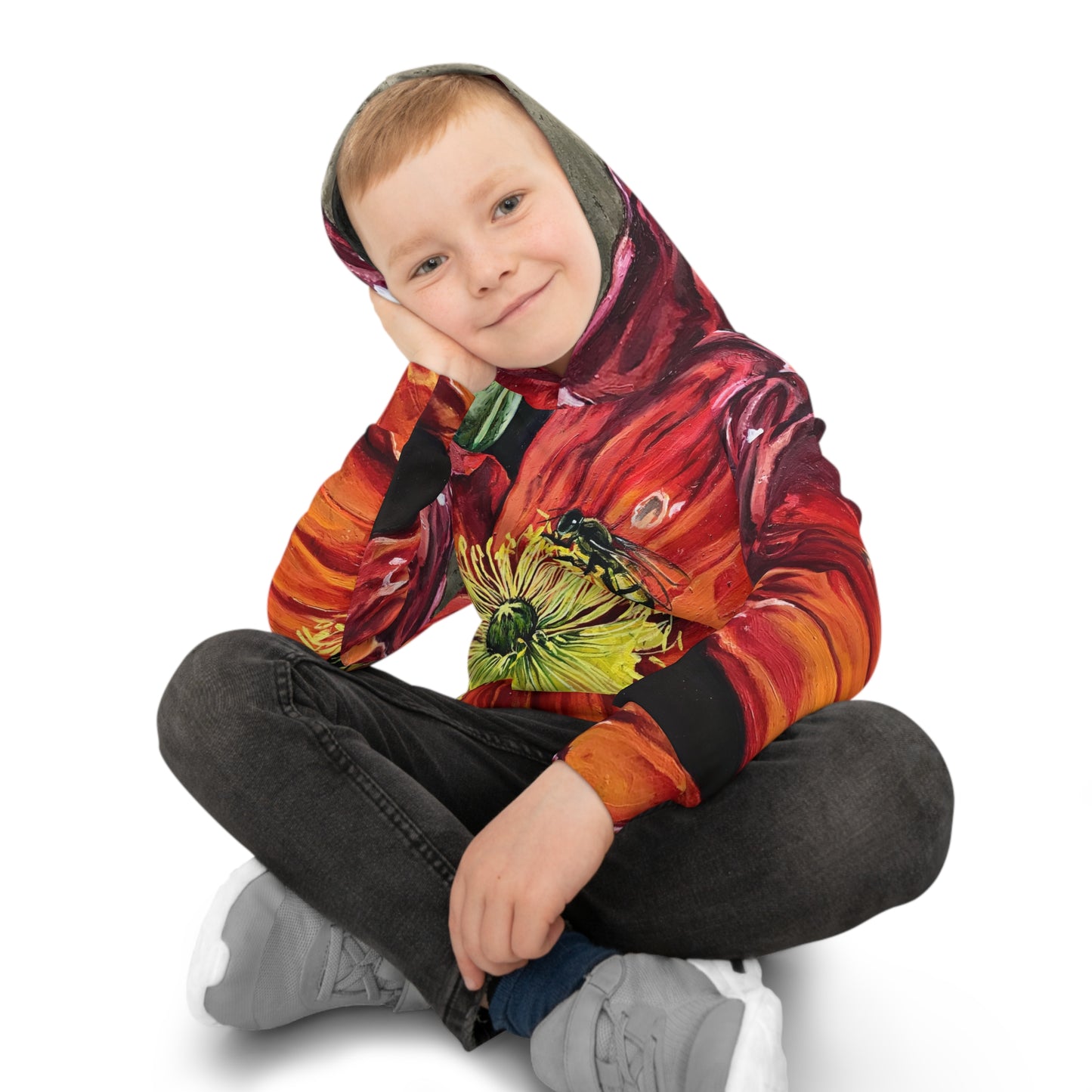Flower Power Hoodie Boy