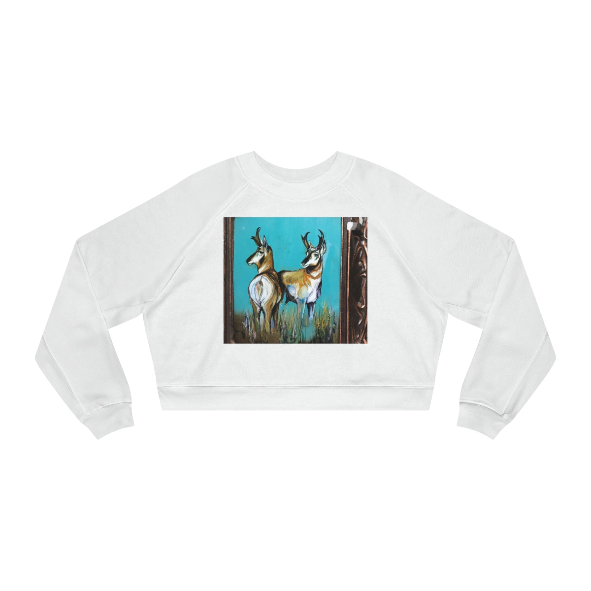 Women's Cropped Fleece Pullover
