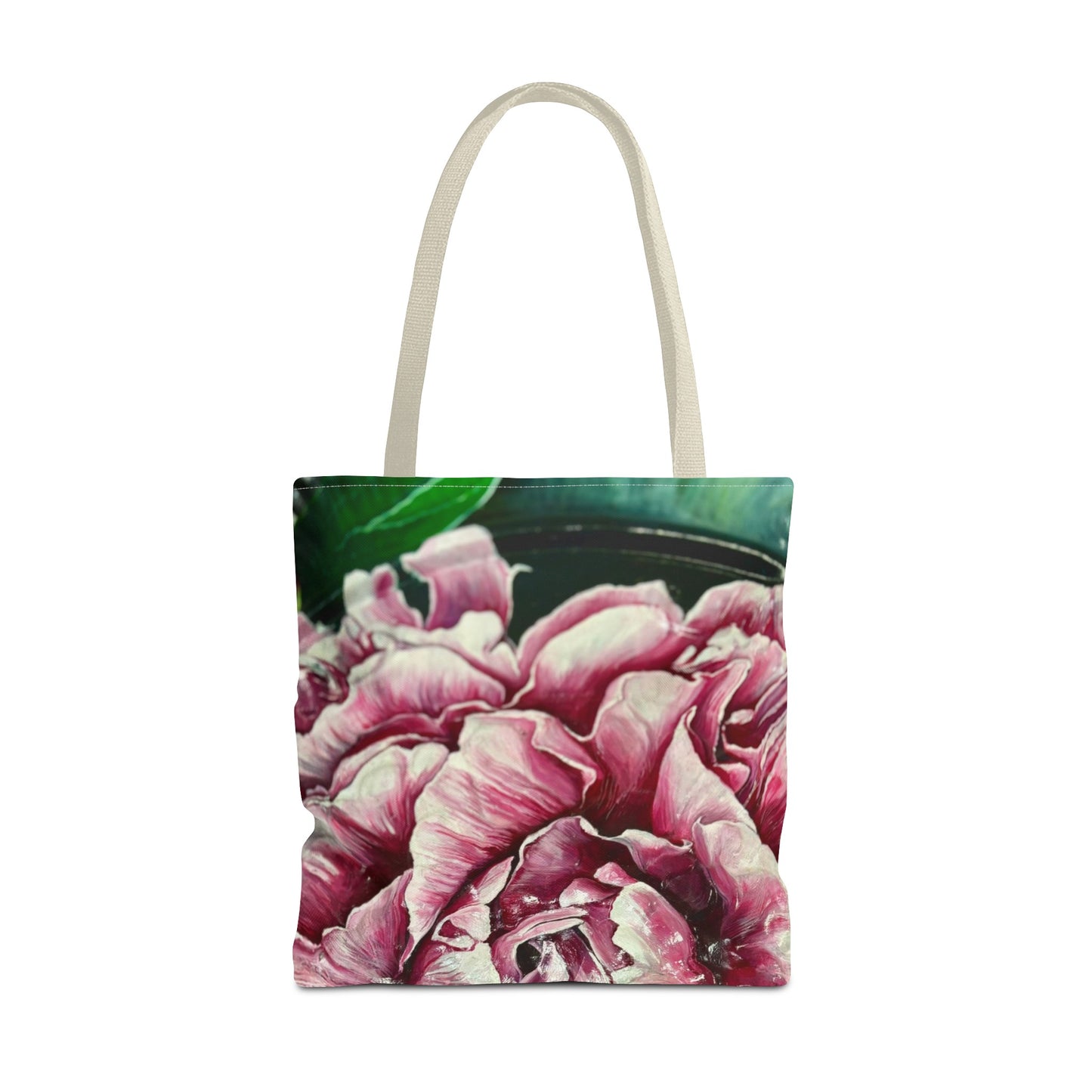 Patient Peony Tote Bag