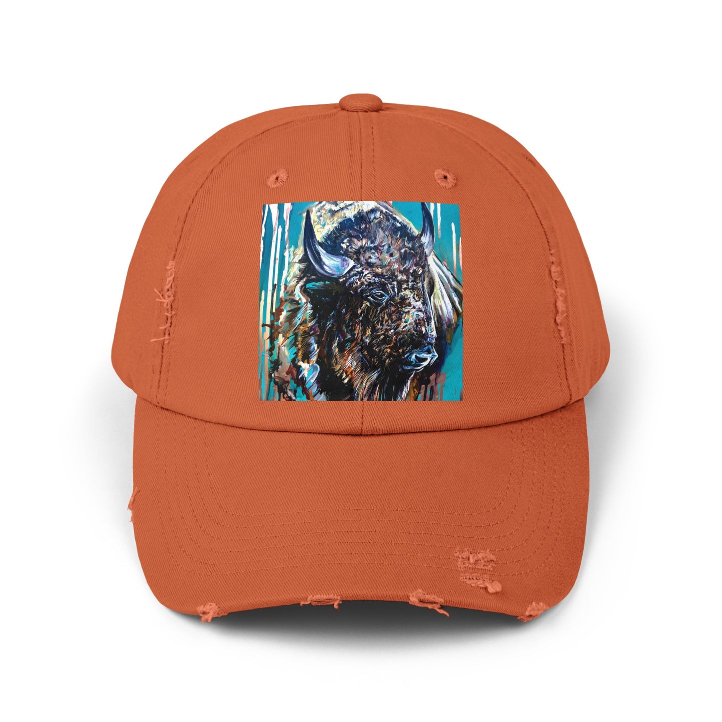 Unisex Distressed Cap