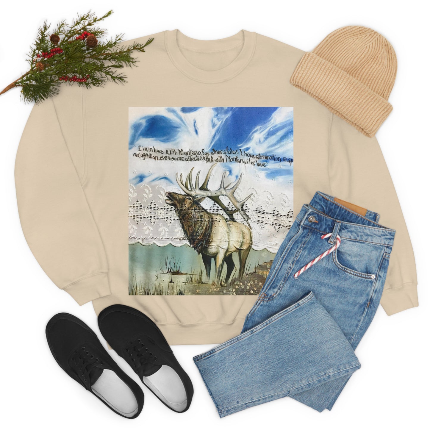 Montana Love Call Crewneck Sweatshirt