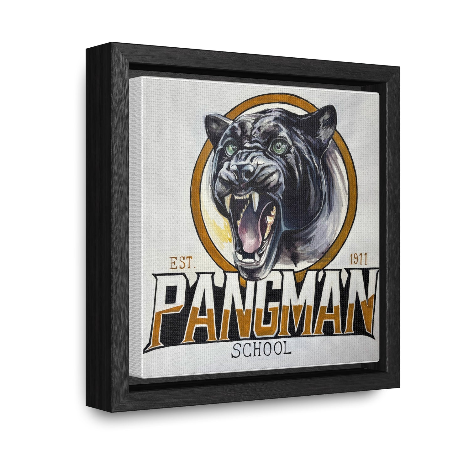 Pangman Panther Canvas Print