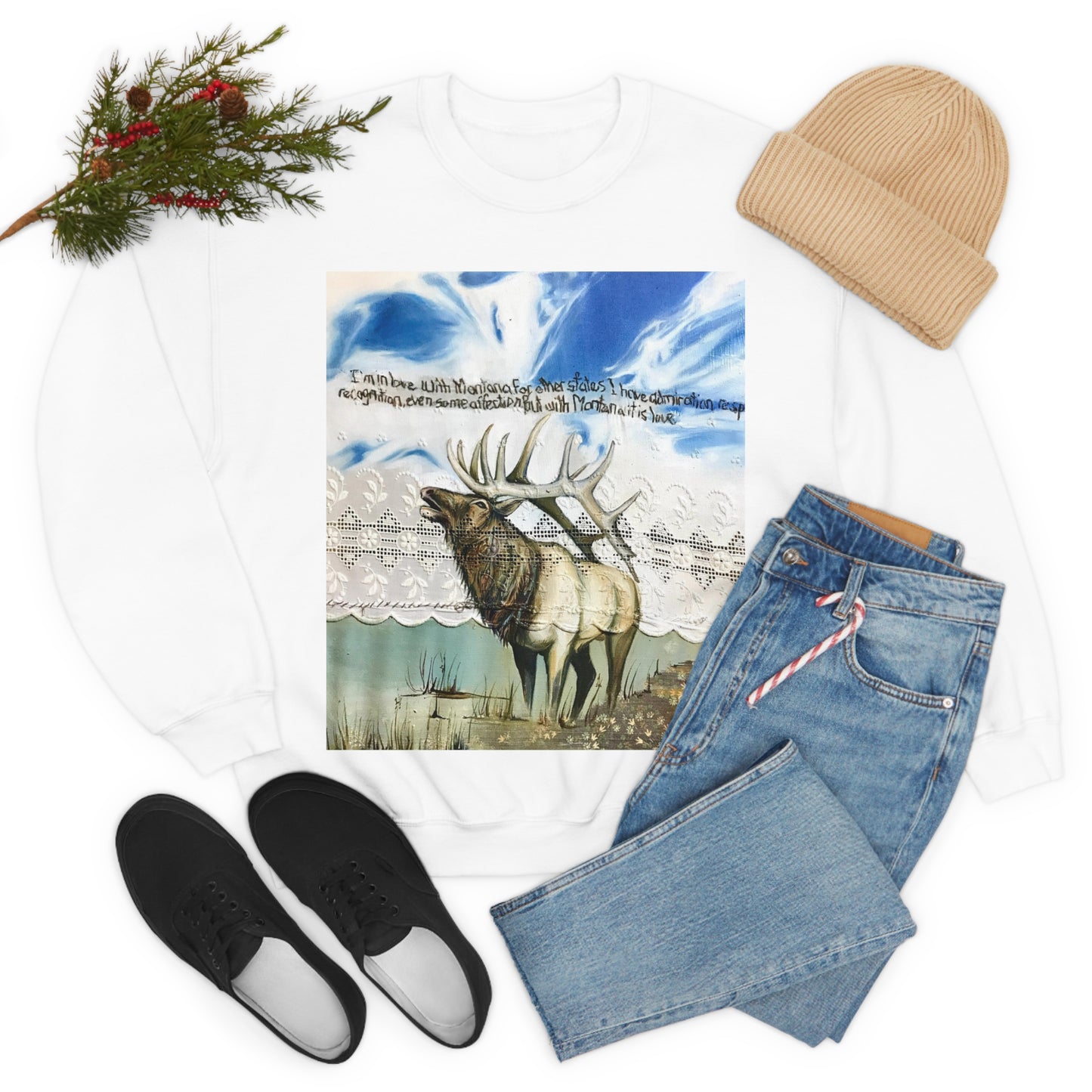 Montana Love Call Crewneck Sweatshirt