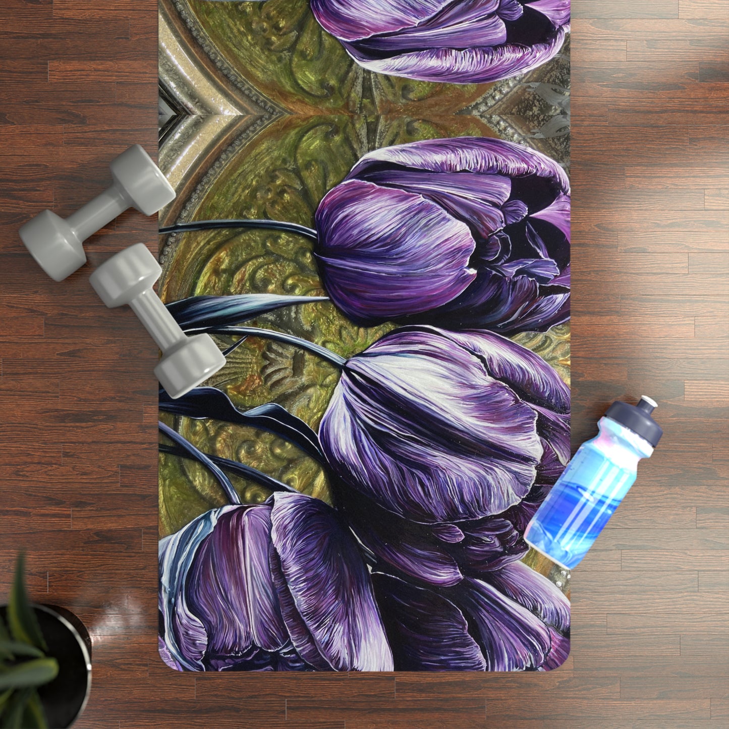 Purple Power Yoga Mat