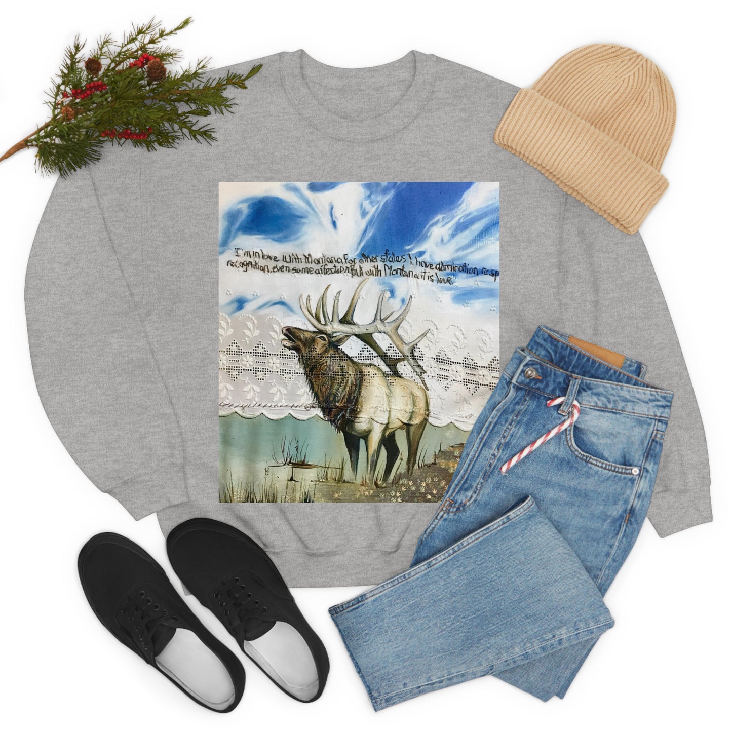 Montana Love Call Crewneck Sweatshirt