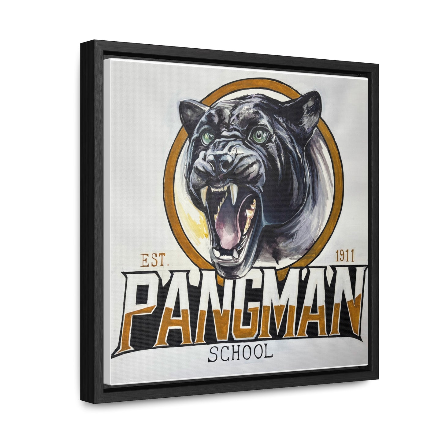 Pangman Panther Canvas Print