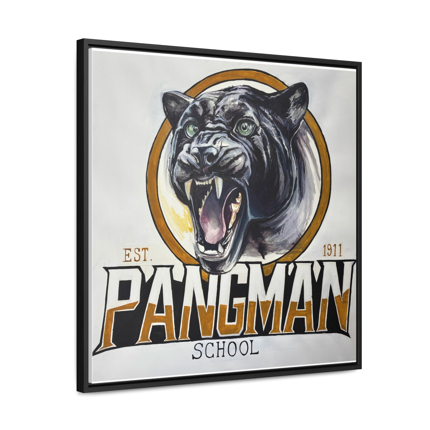 Pangman Panther Canvas Print