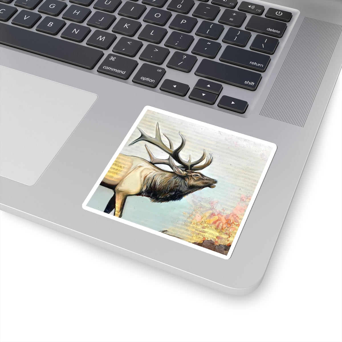 Bull Elk Sticker