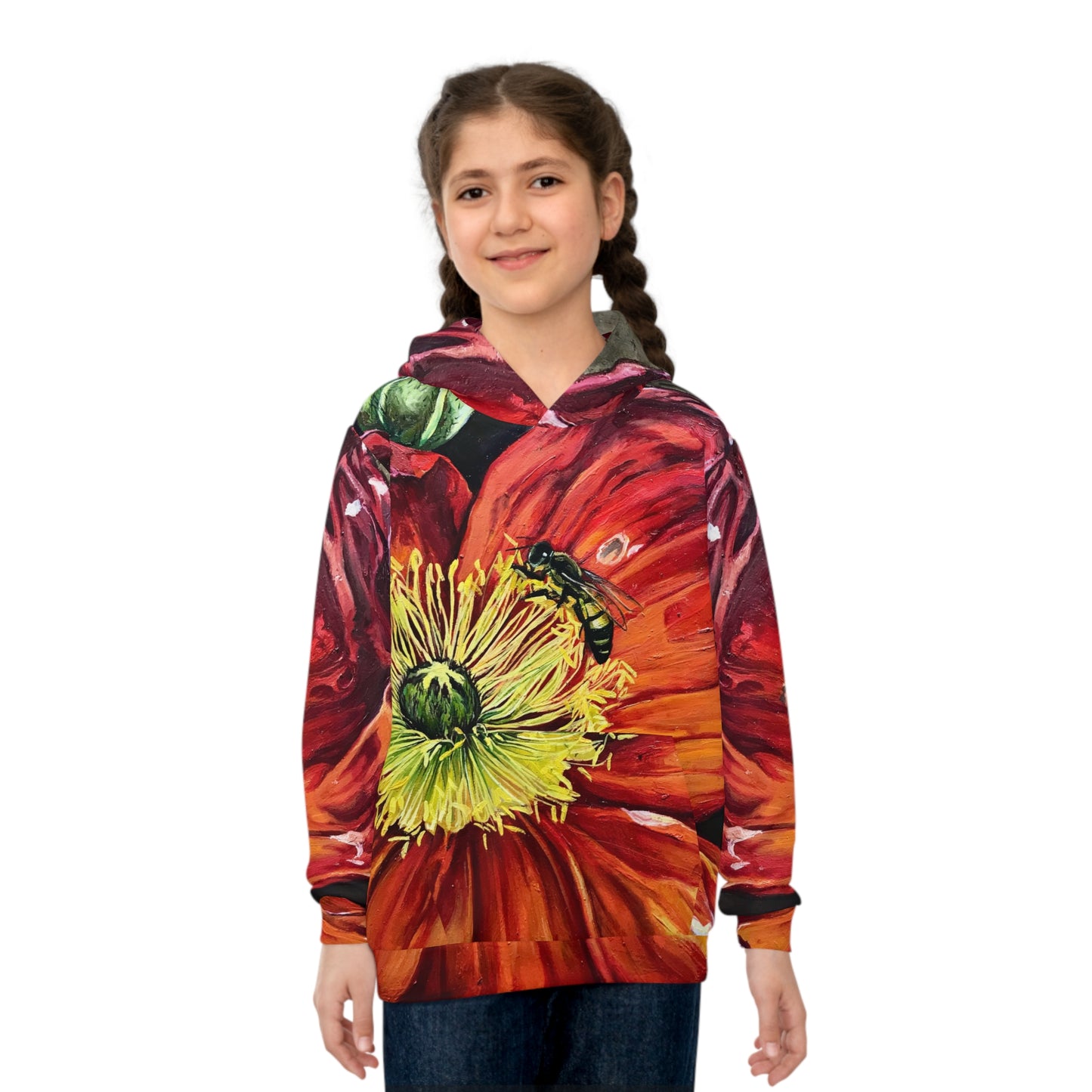 Flower Power Kids Hoodie