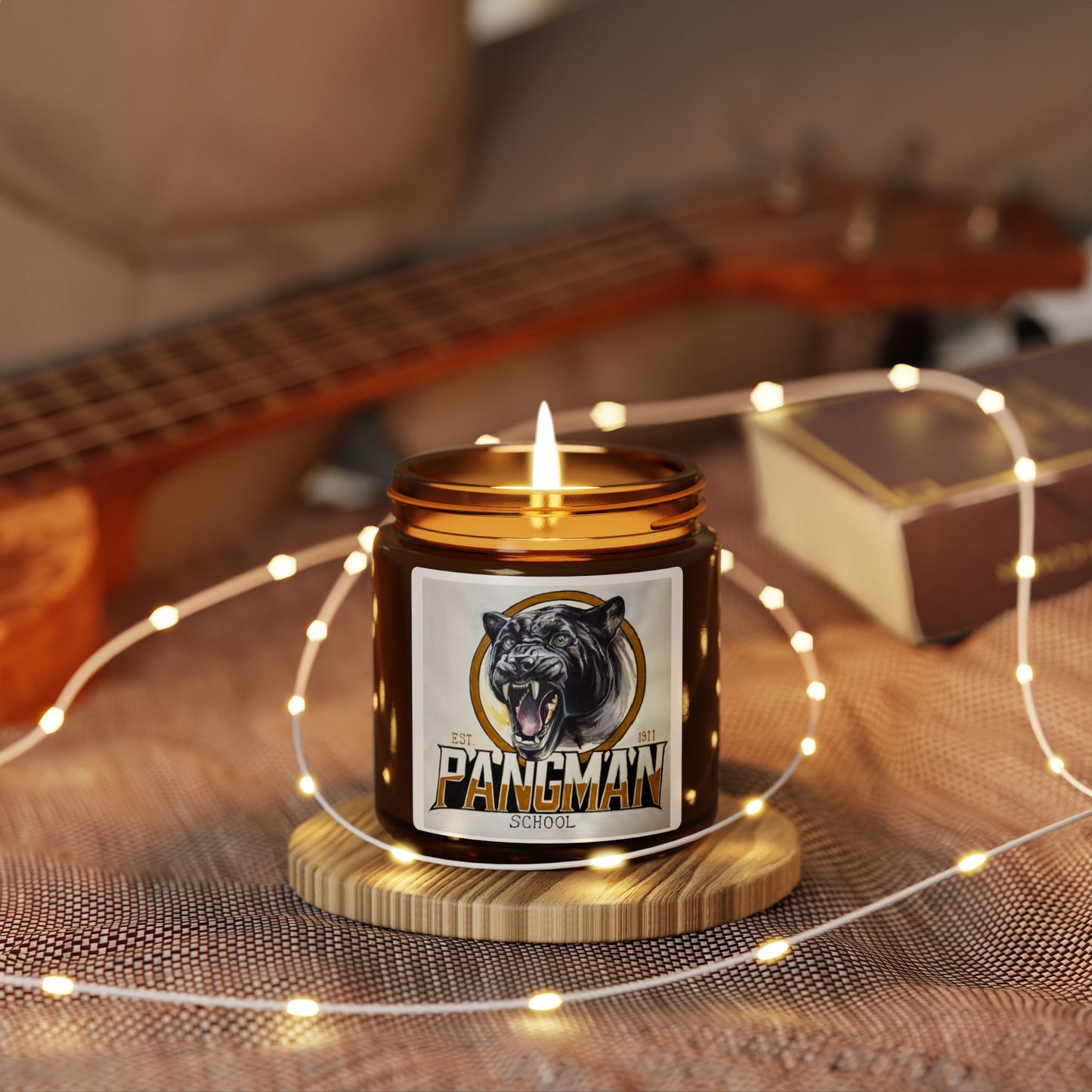 Pangman Panther Scented Soy Candle