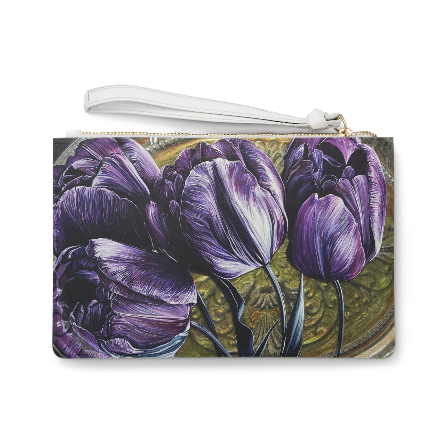 Purple Power Clutch Bag