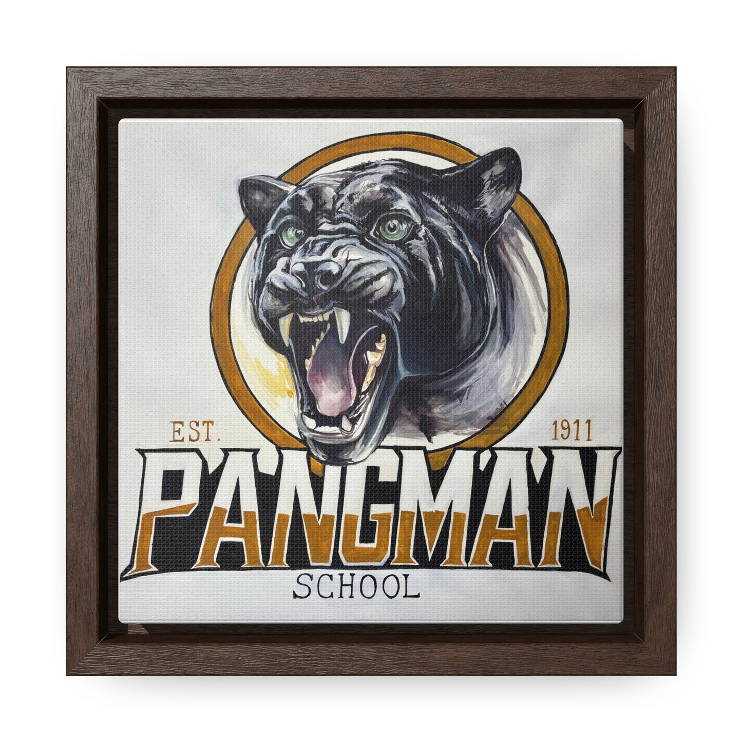 Pangman Panther Canvas Print