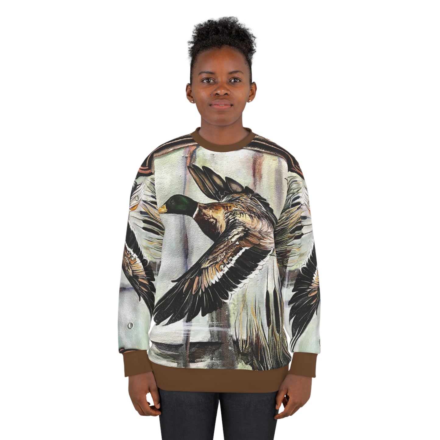 Misty Morning Unisex Sweatshirt (AOP)