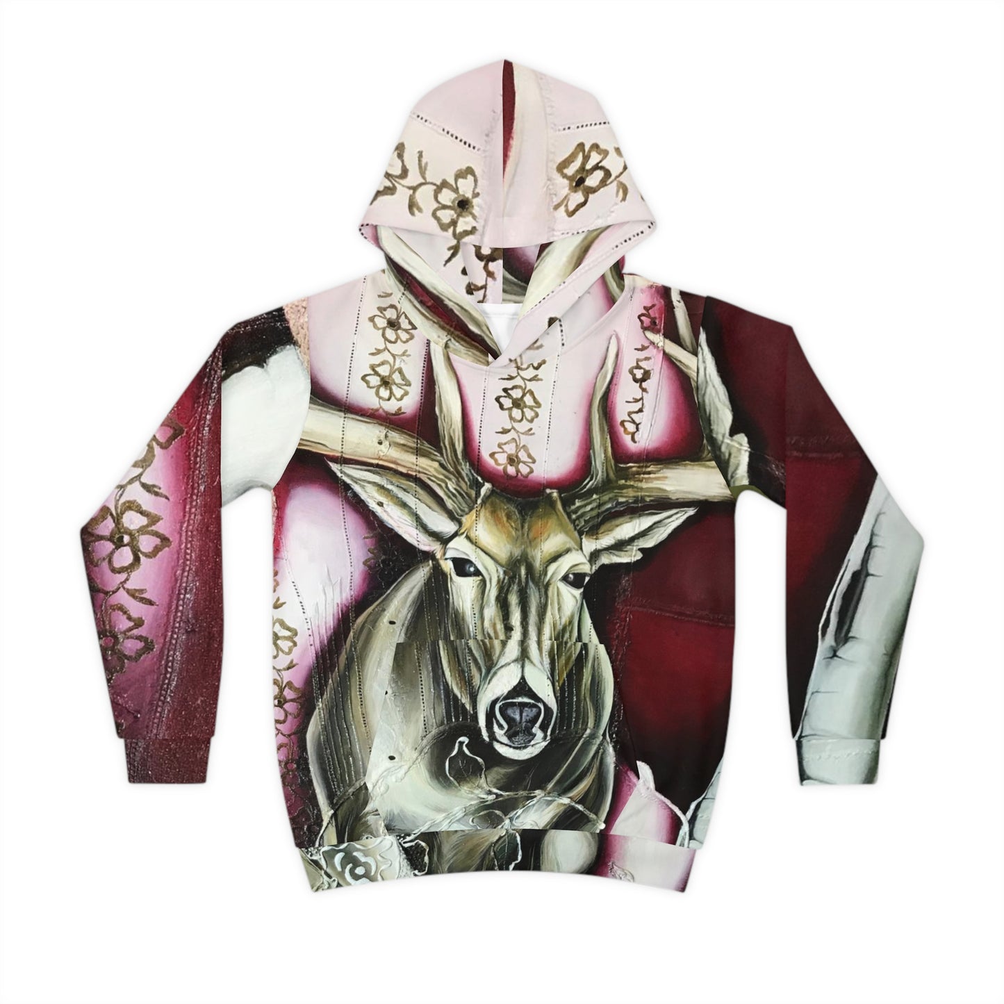 Darling Deer Hoodie Flat View