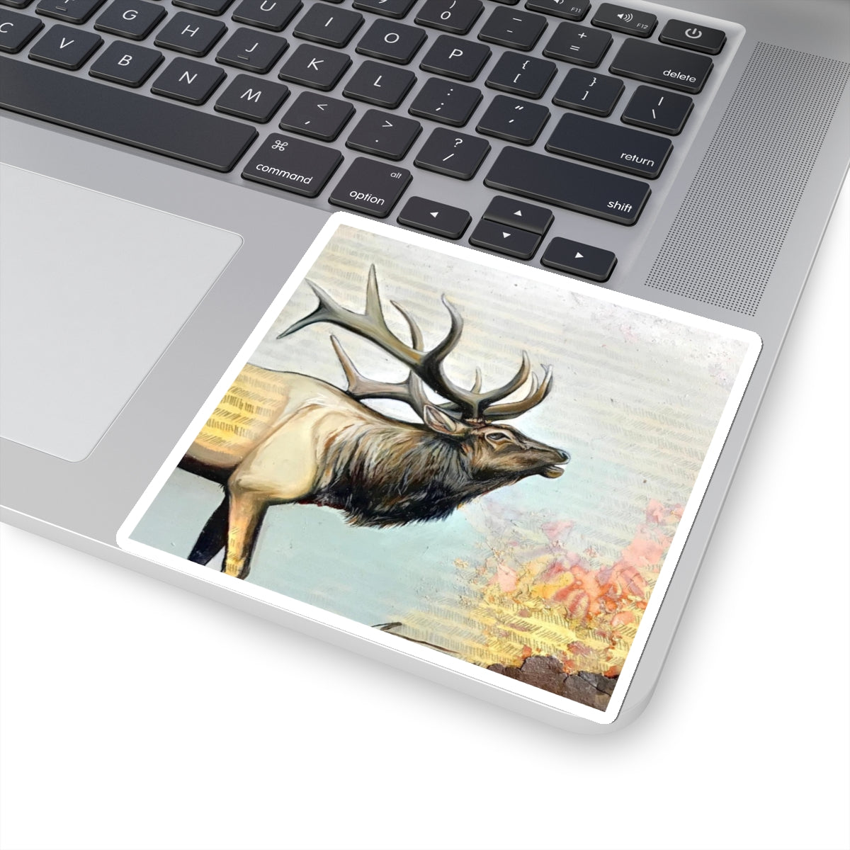 Bull Elk Sticker