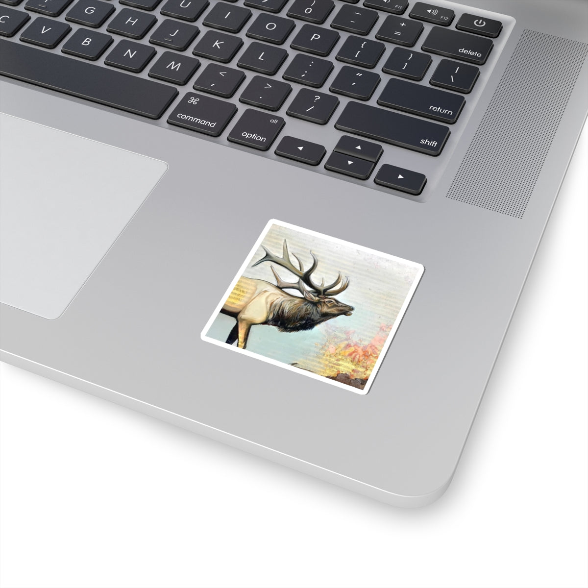 Bull Elk Sticker