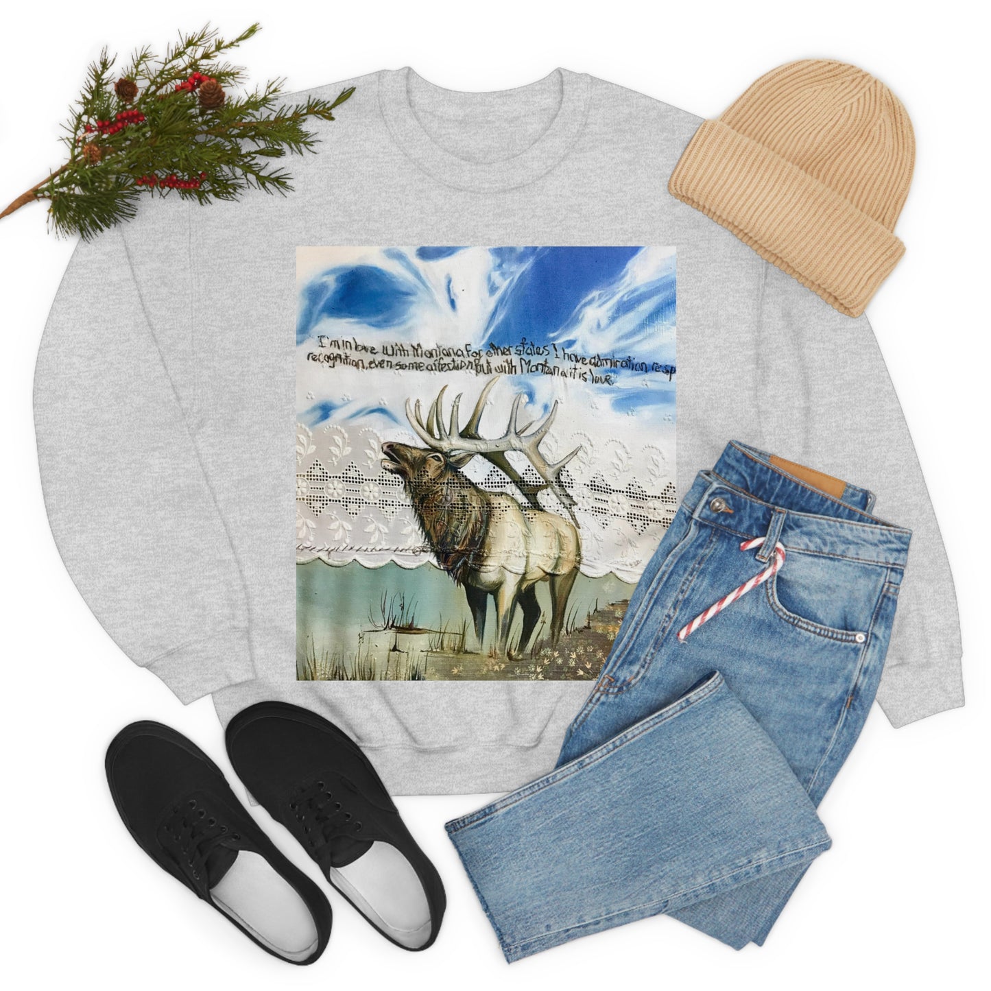 Montana Love Call Crewneck Sweatshirt