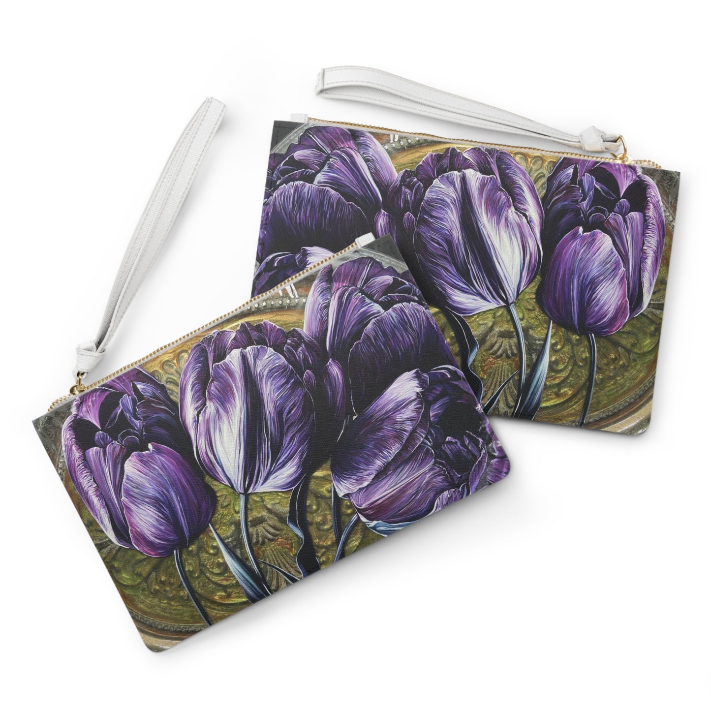 Purple Power Clutch Bag