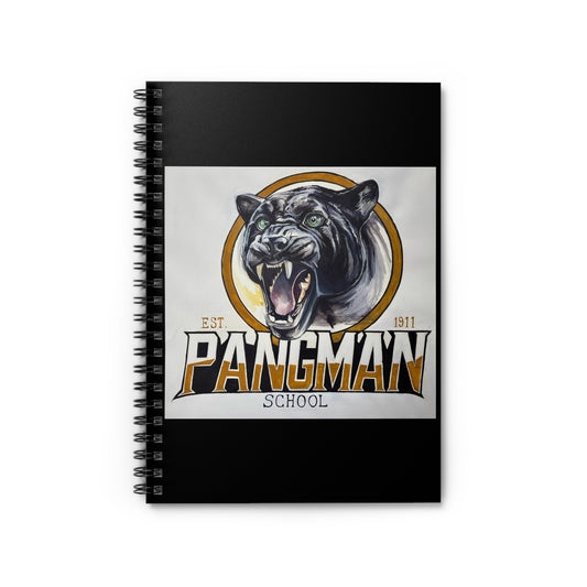 Pangman Panther Spiral Notebook - Ruled Line