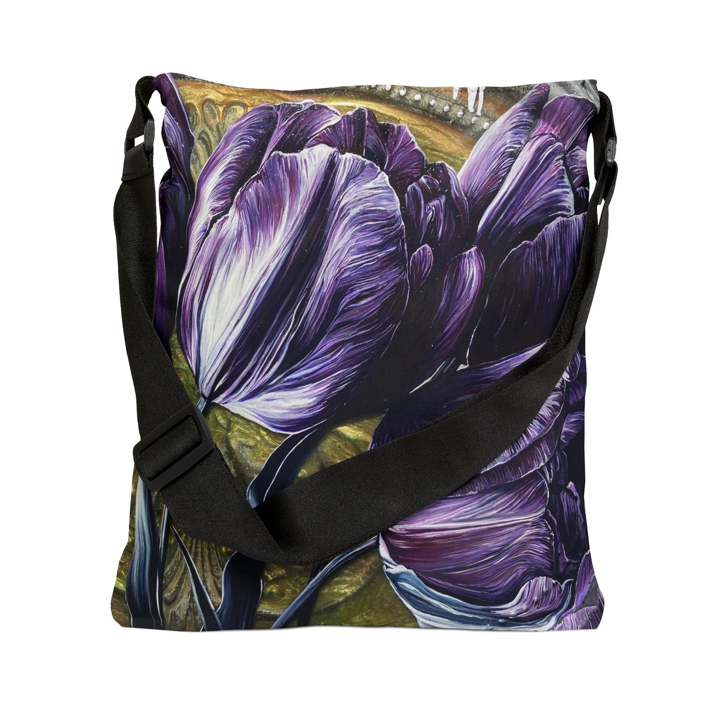 Purple Power Adjustable Tote