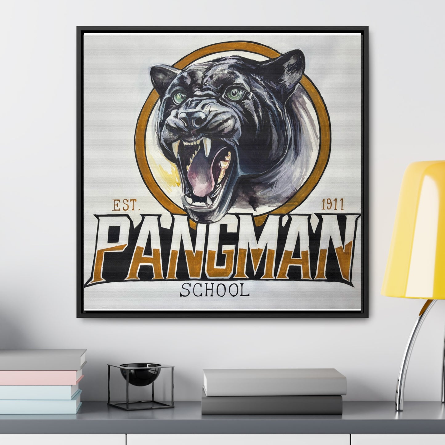 Pangman Panther Canvas Print