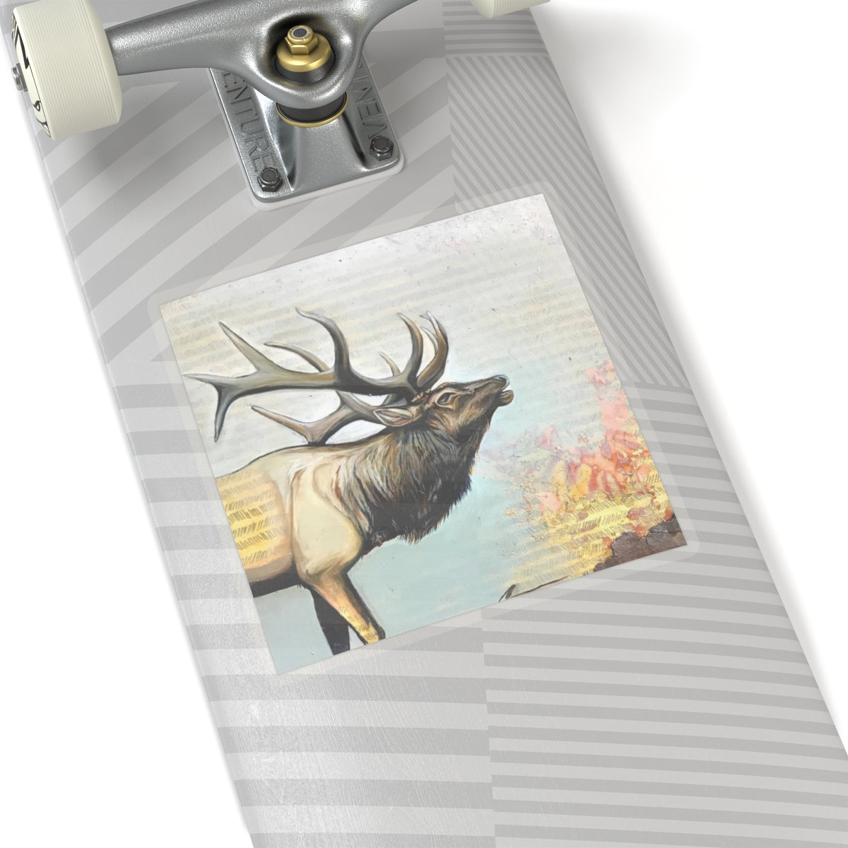 Bull Elk Sticker