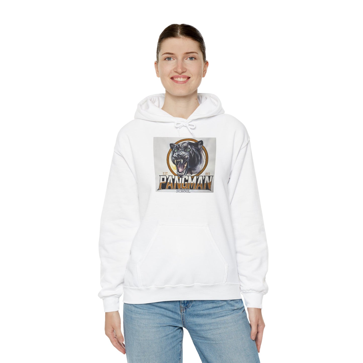 Pangman Panther Unisex Heavy Blend™ Hooded Sweatshirt