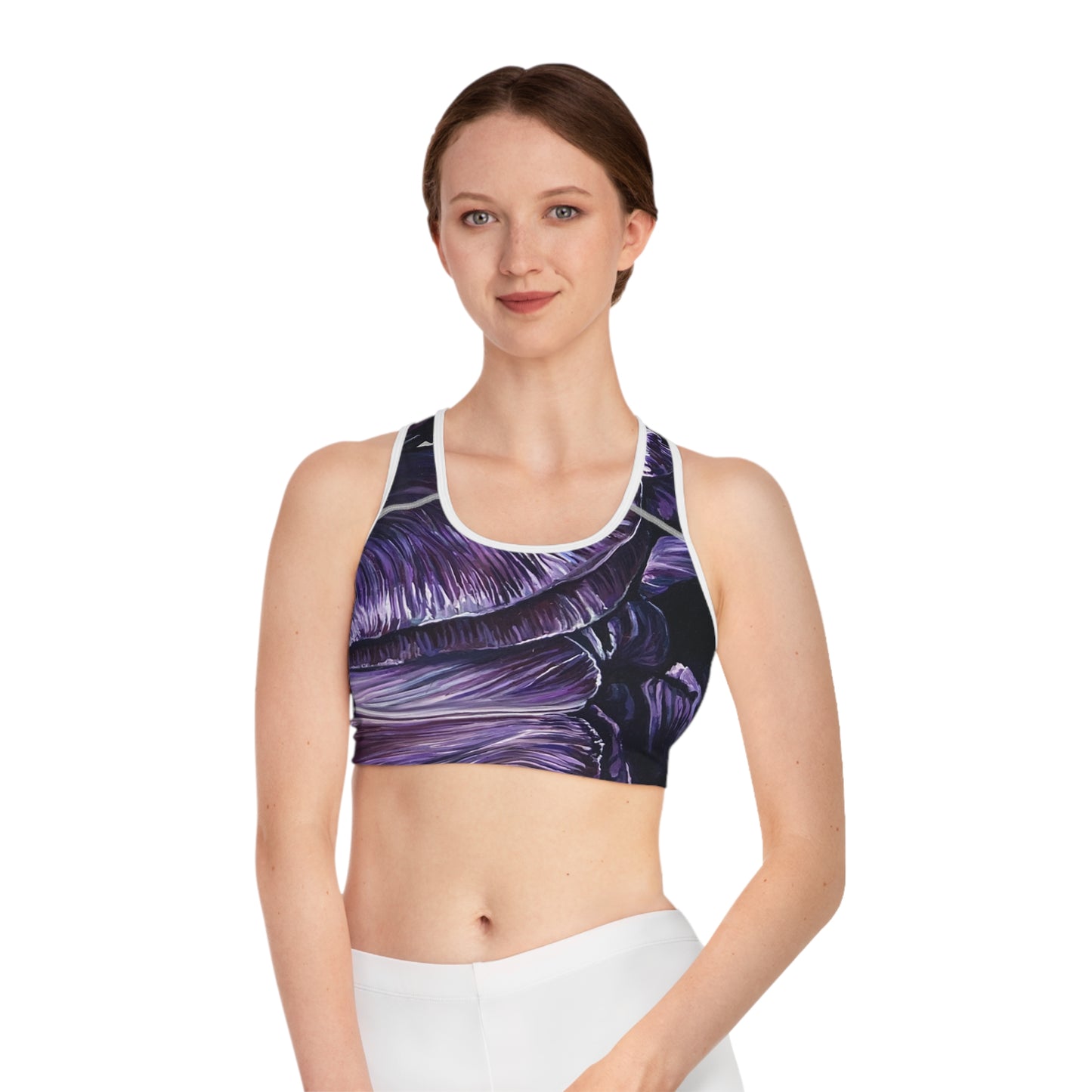 Purple Power Sports Bra