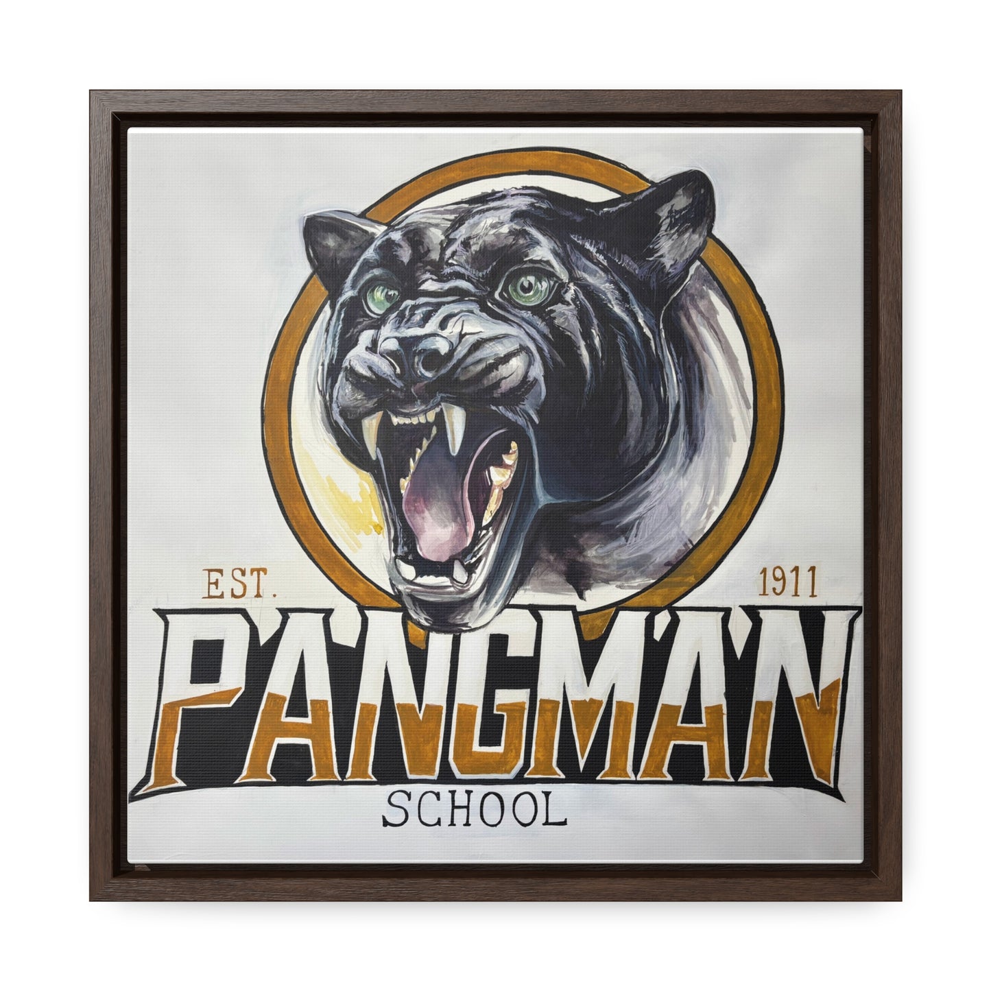 Pangman Panther Canvas Print