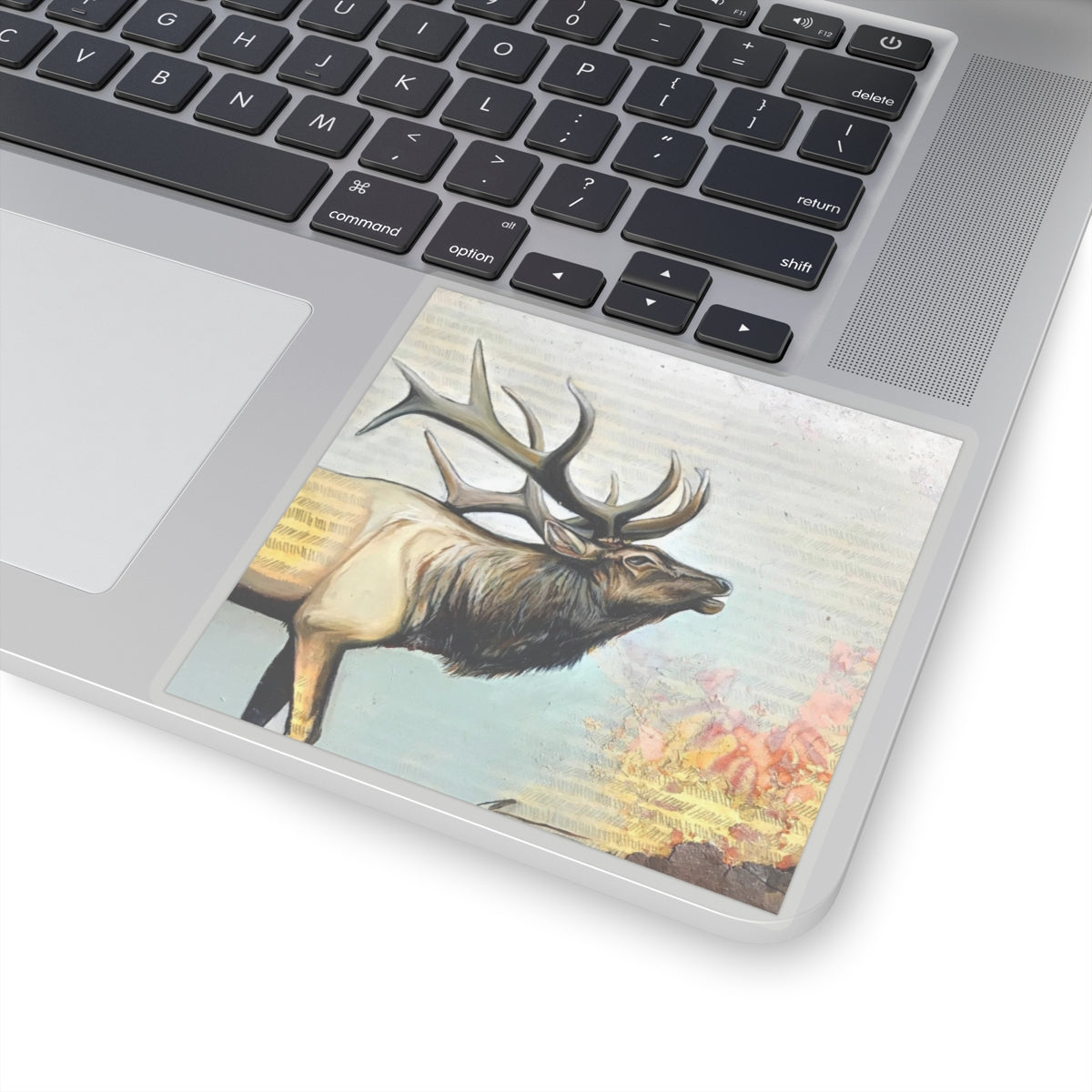 Bull Elk Sticker