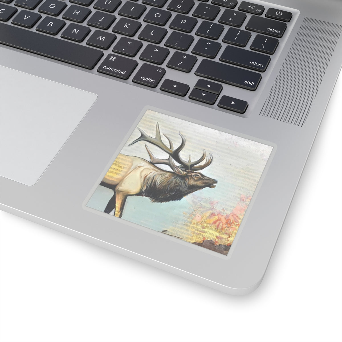 Bull Elk Sticker