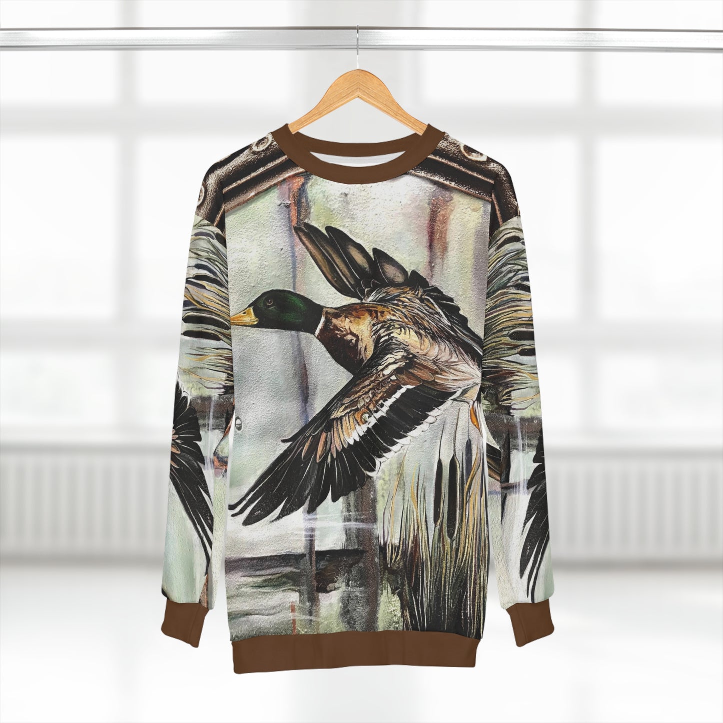 Misty Morning Unisex Sweatshirt (AOP)