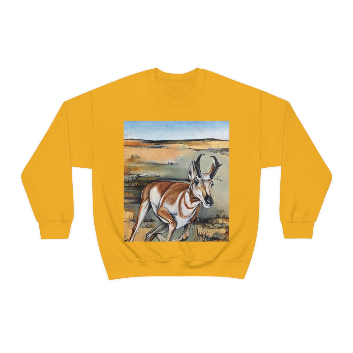 Antelope Running Crewneck Sweatshirt