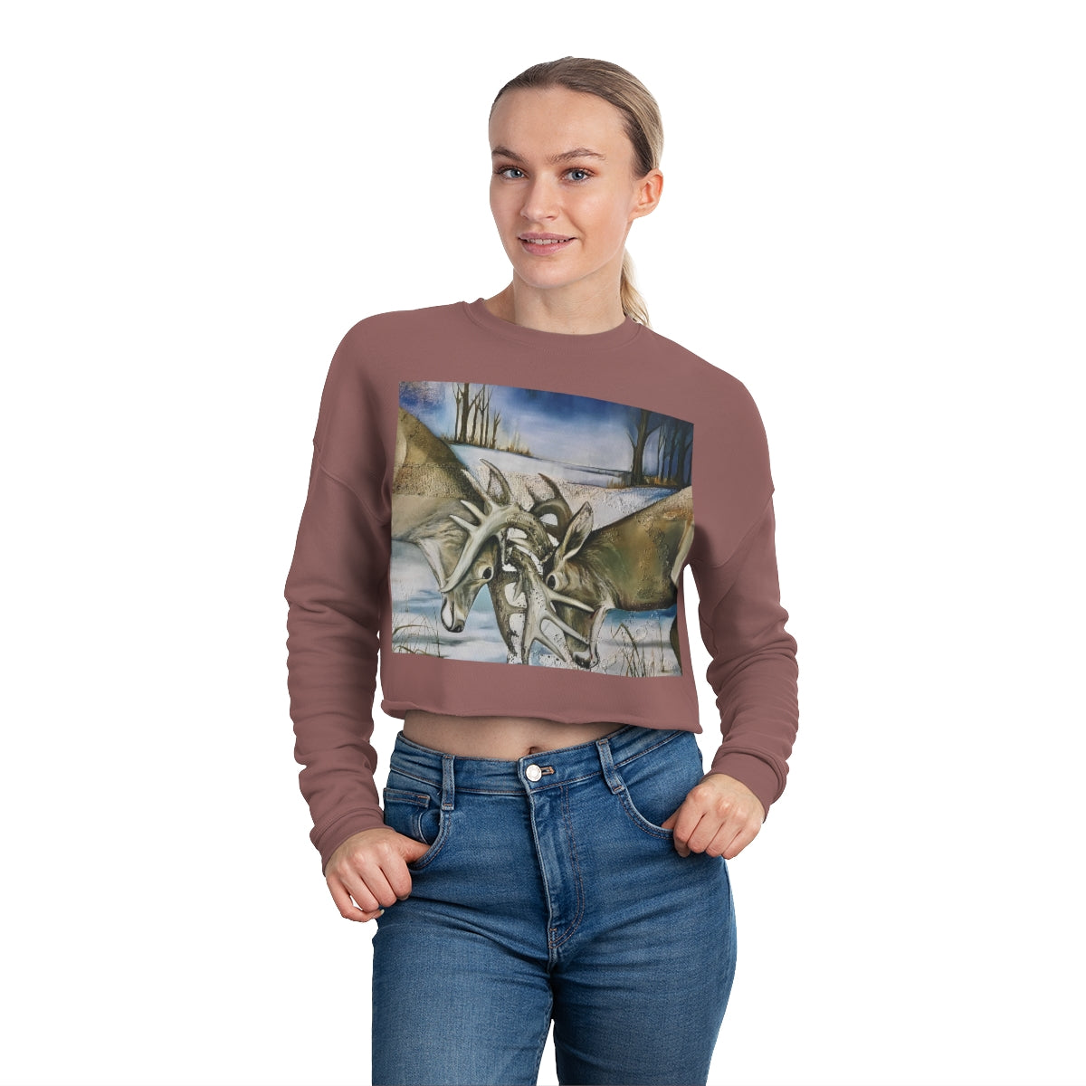 Boys will be Boys (Women's) Cropped Sweatshirt