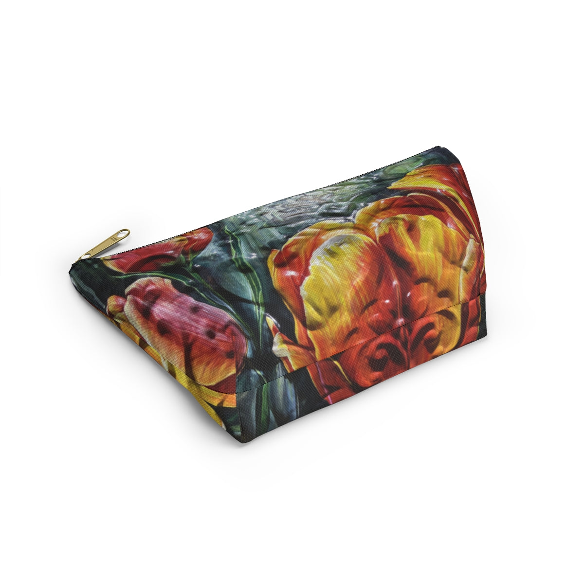 Cats Corner Studio Flower Makeup Bag