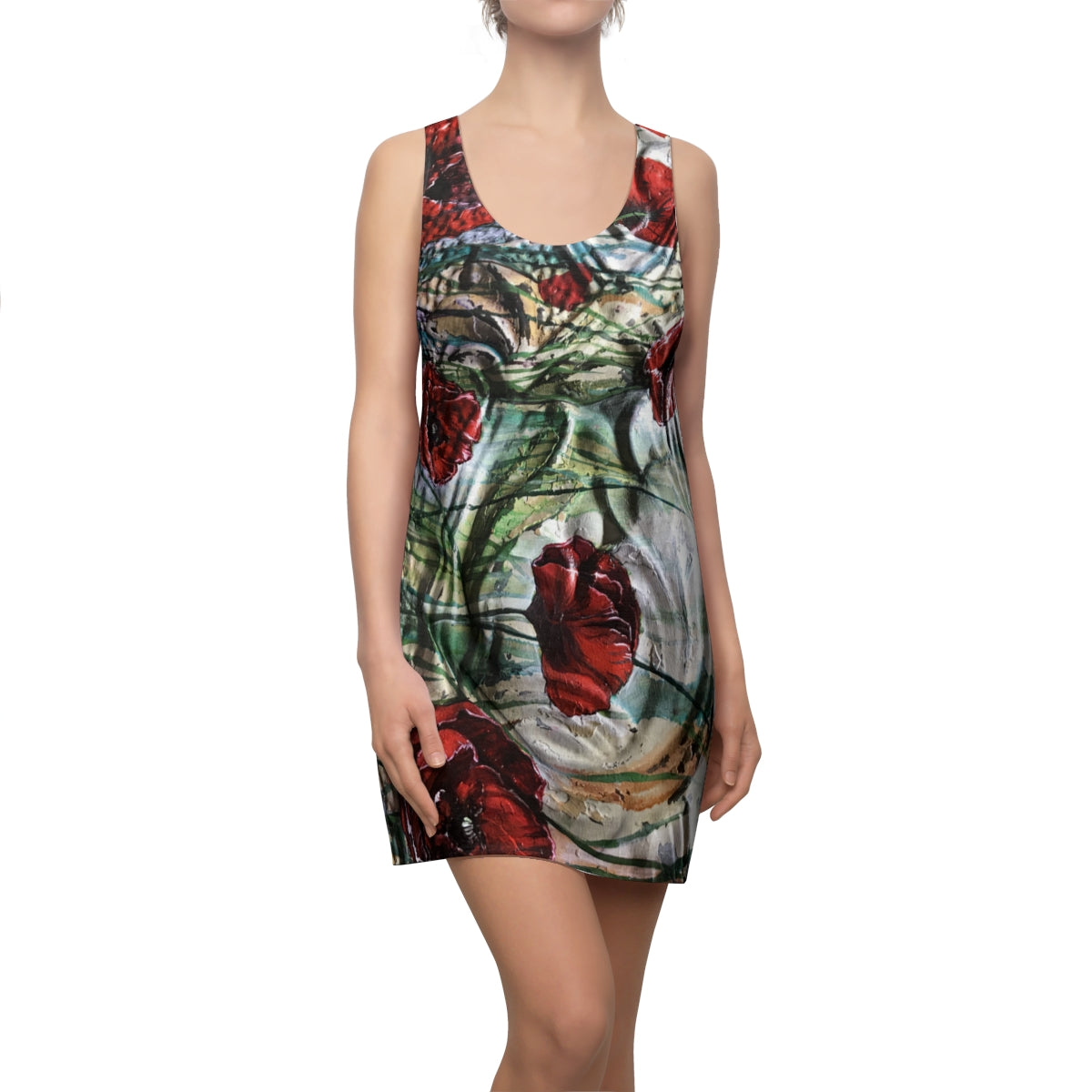 Cat's Corner Studio Can't Be Tamed  Racerback Dress