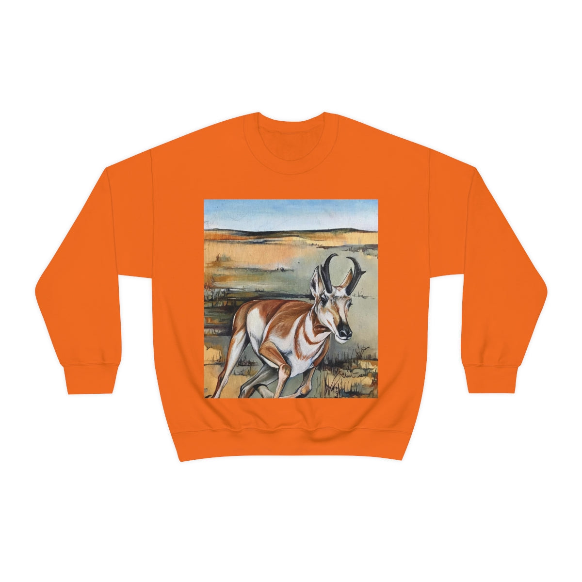 Antelope Running Crewneck Sweatshirt