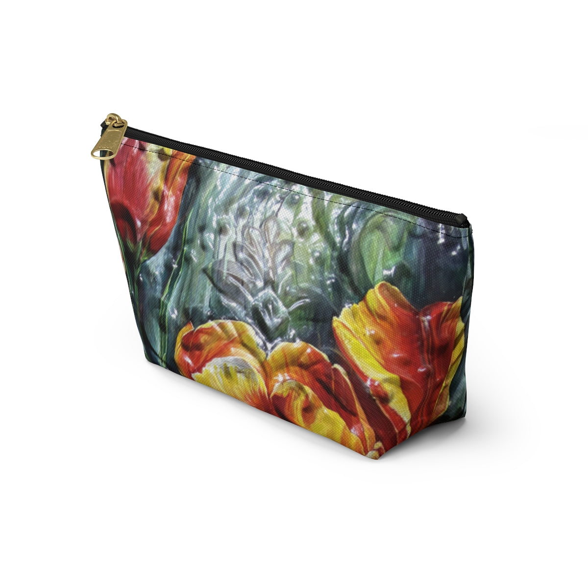 Cats Corner Studio Flower Makeup Bag