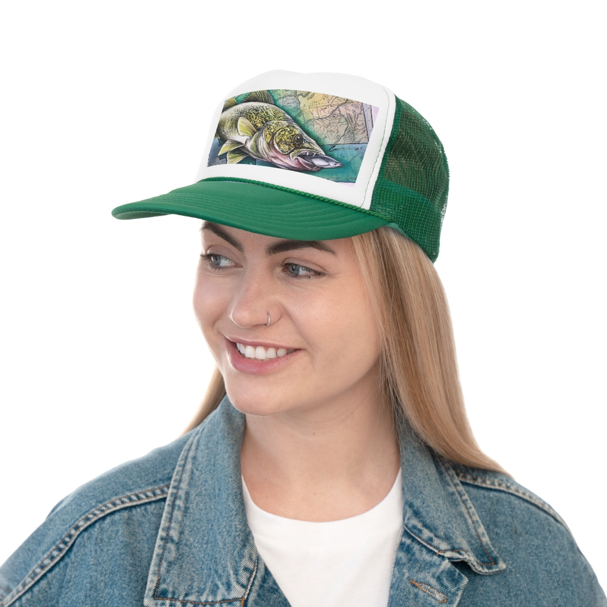 Montana Walleye Trucker Hat