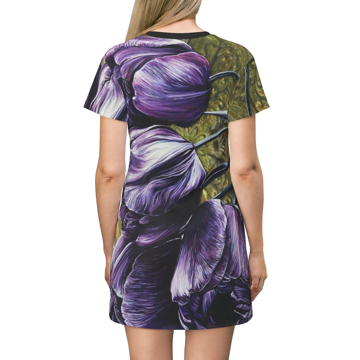 All Over Print T-Shirt Dress