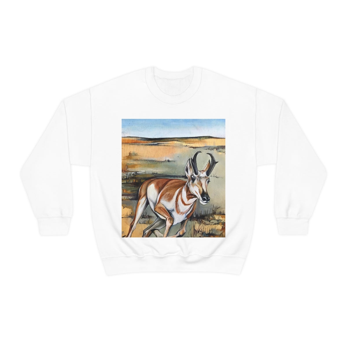 Antelope Running Crewneck Sweatshirt