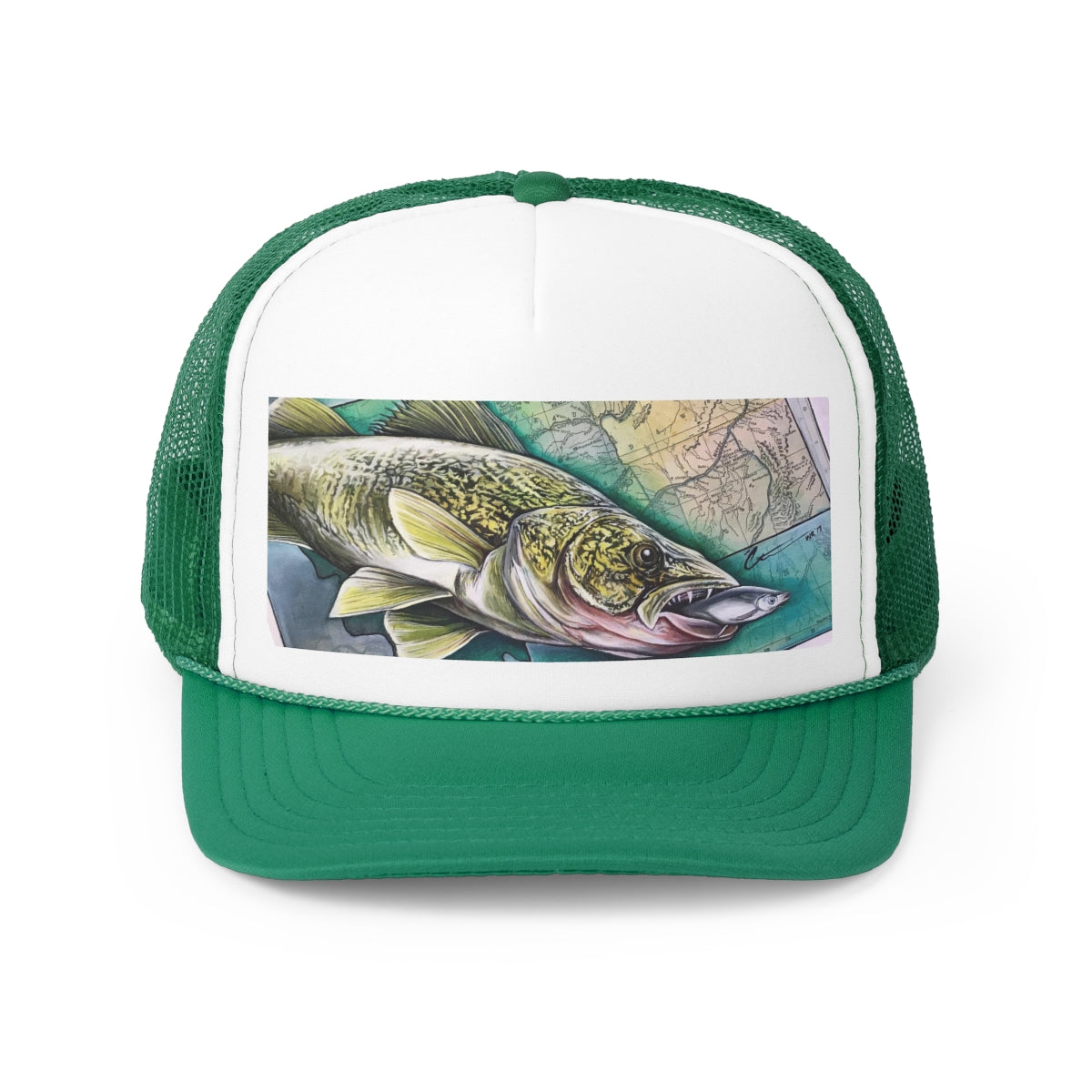 Montana Walleye Trucker Hat