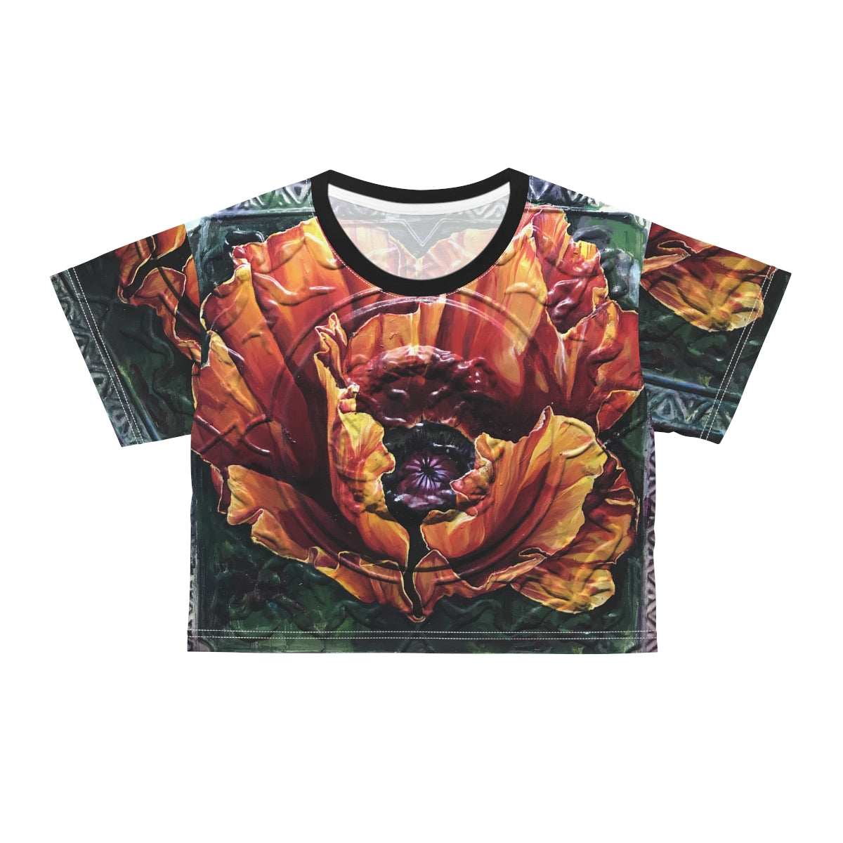 Let her Bloom Crop Top