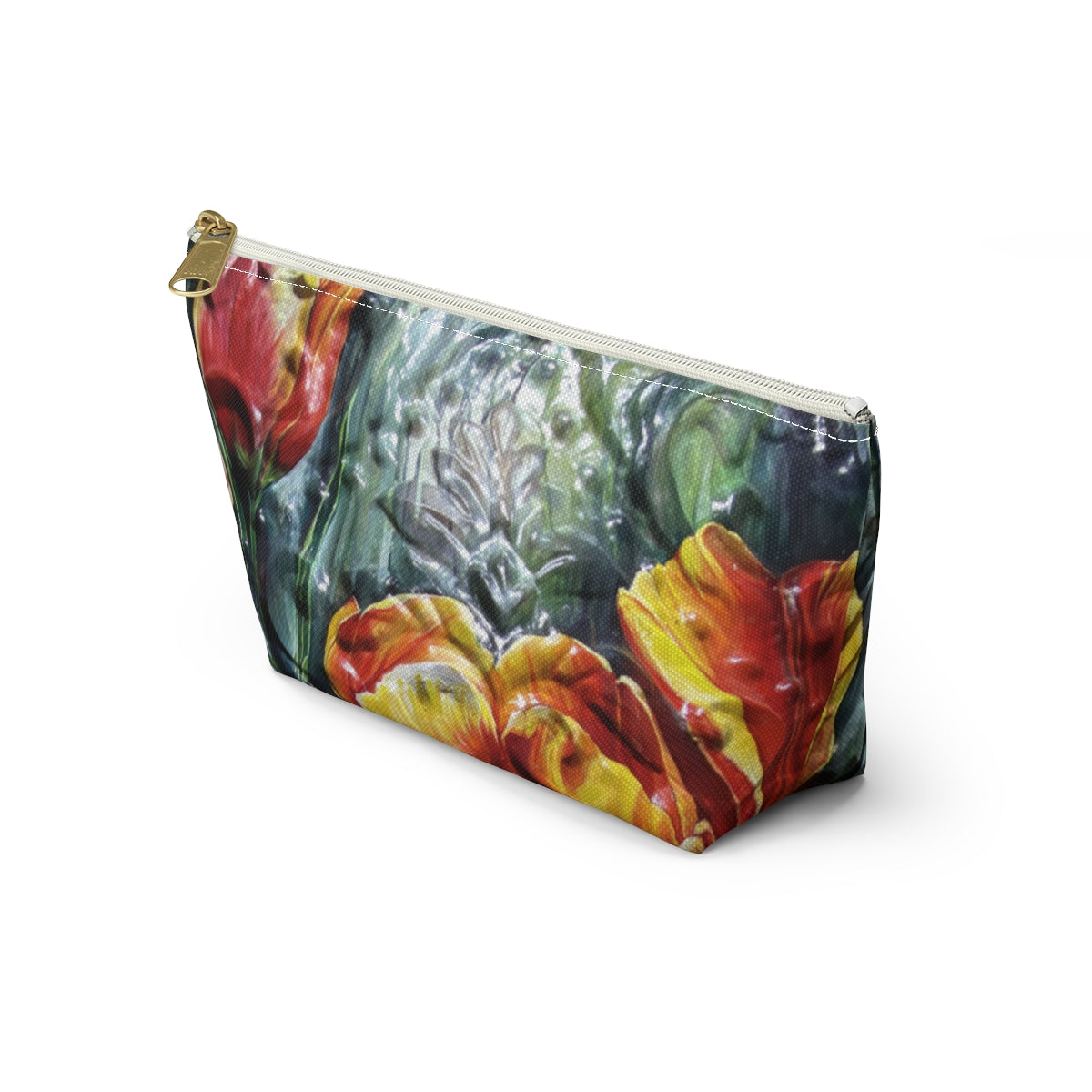 Cats Corner Studio Flower Makeup Bag