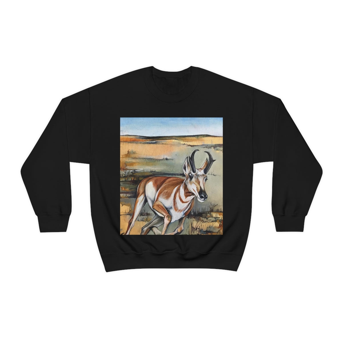 Antelope Running Crewneck Sweatshirt