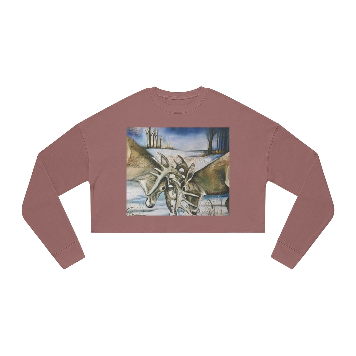 Boys will be Boys (Women's) Cropped Sweatshirt