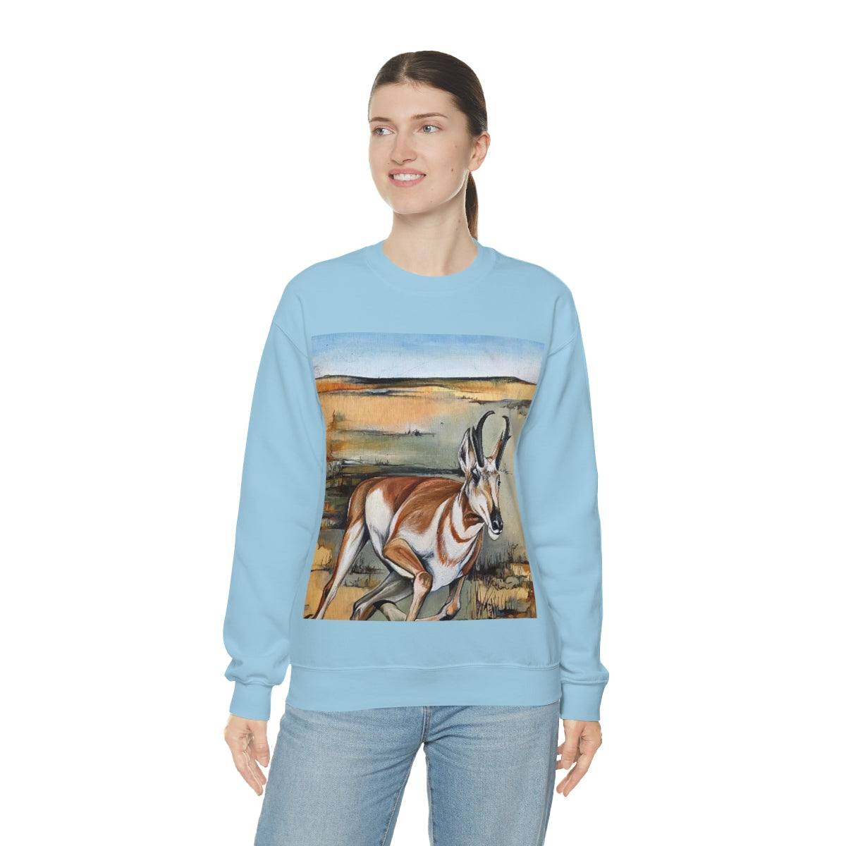 Antelope Running Crewneck Sweatshirt