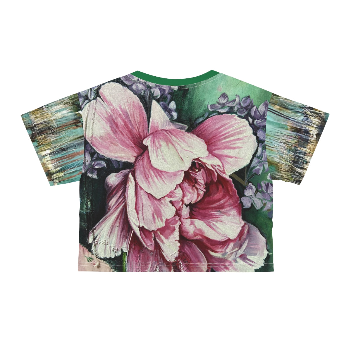 Cat's Corner Studio Peony Crop Tee