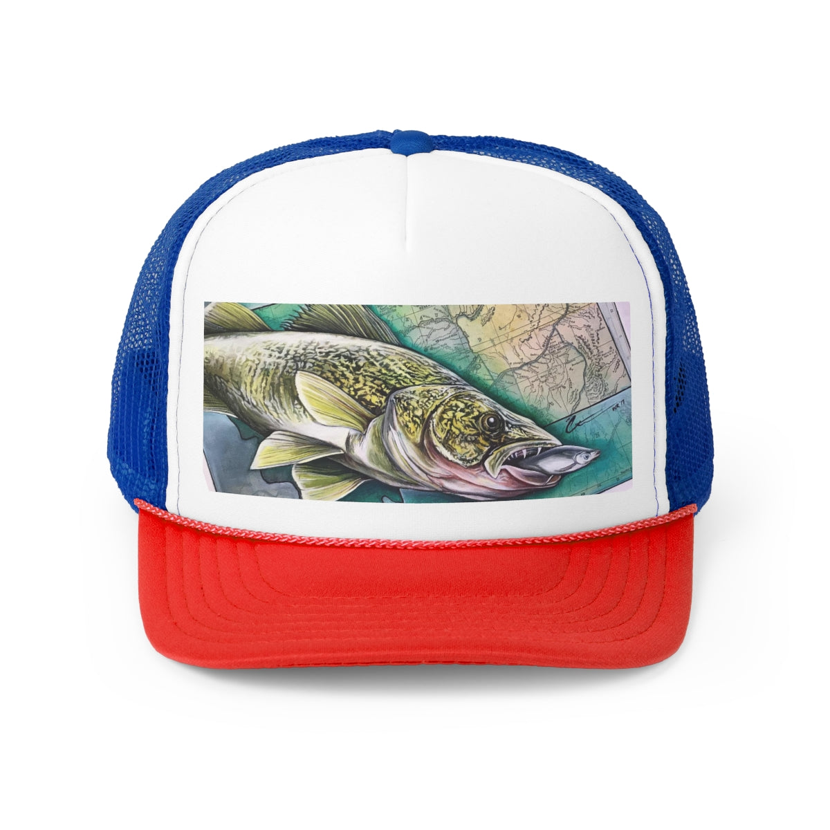 Montana Walleye Trucker Hat